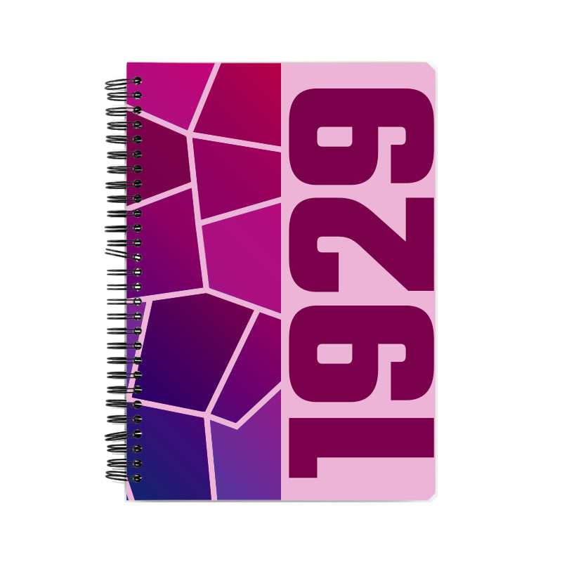 1929 Year Notebook (Light Pink)