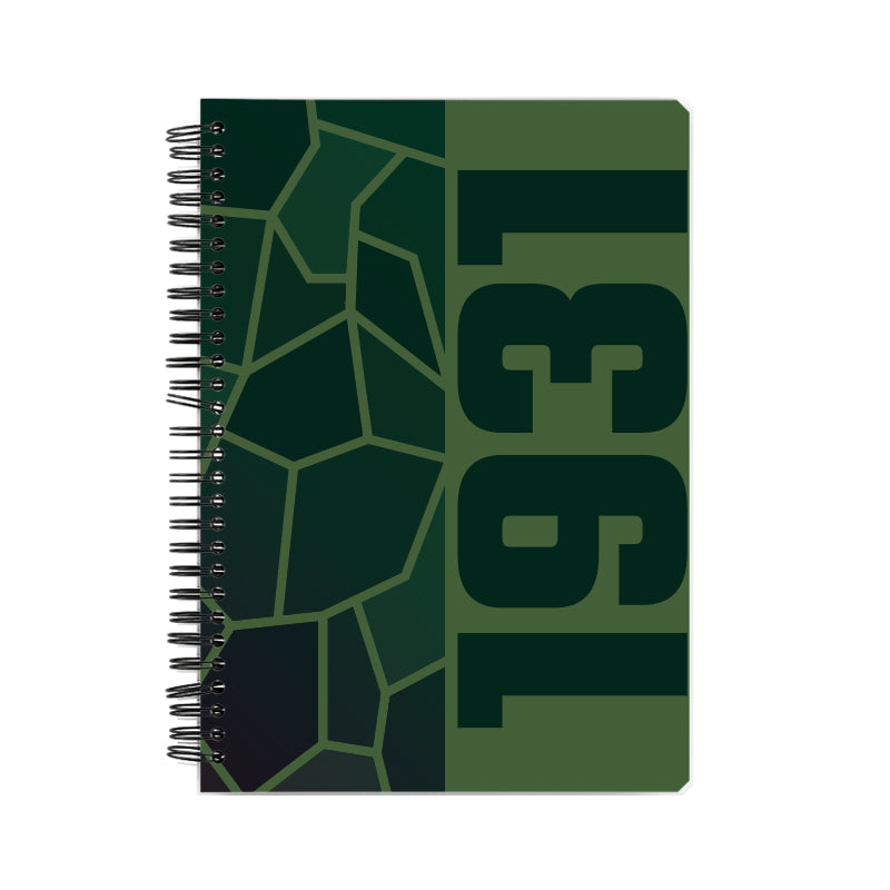 1931 Year Notebook (Olive Green)