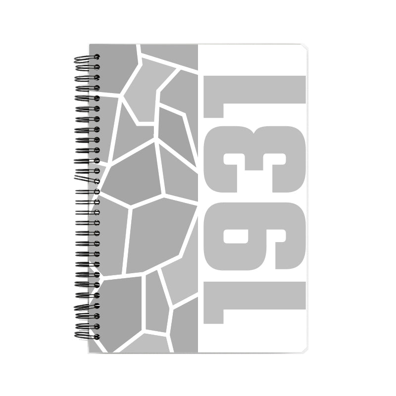 1931 Year Notebook (White)