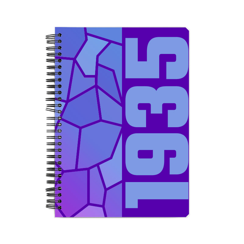 1935 Year Notebook (Purple)