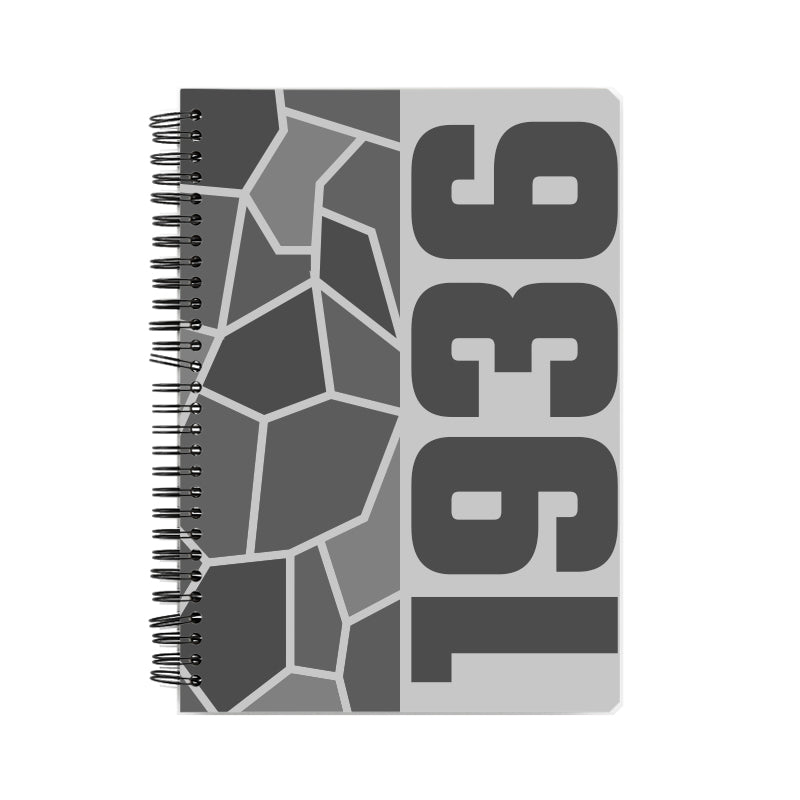 1936 Year Notebook (Melange Grey)