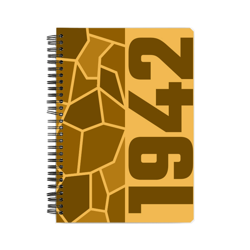 1942 Year Notebook (Golden Yellow)