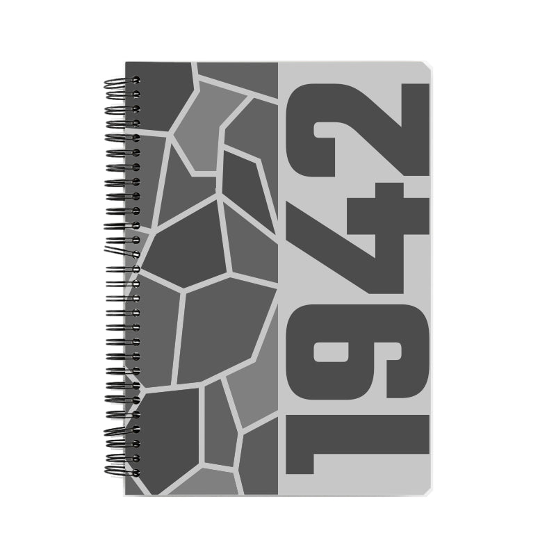 1942 Year Notebook (Melange Grey)