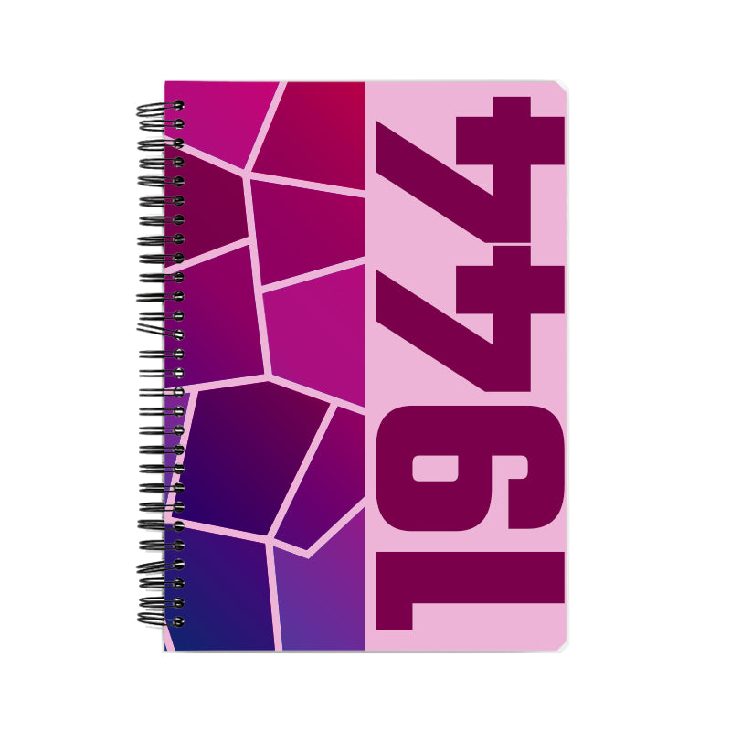 1944 Year Notebook (Light Pink)