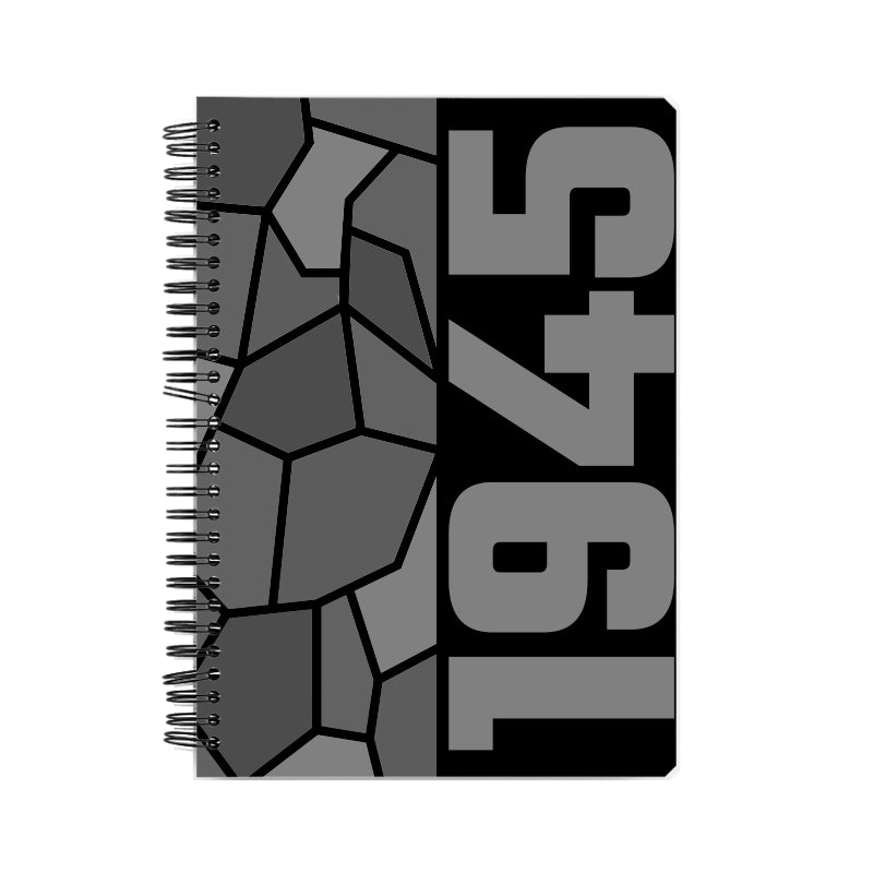 1945 Year Notebook (Black)