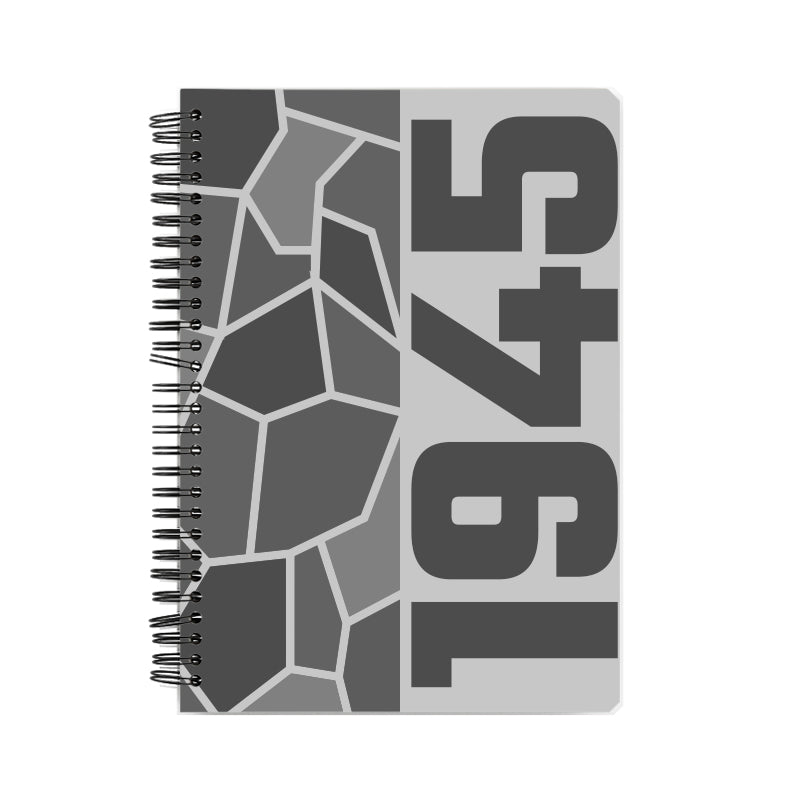 1945 Year Notebook (Melange Grey)