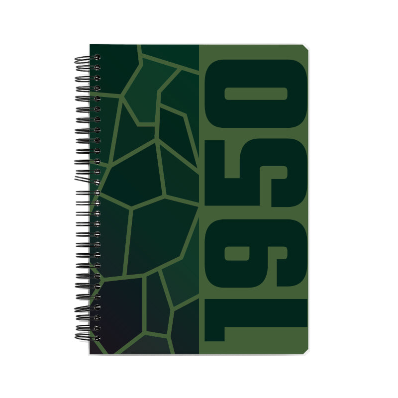 1950 Year Notebook (Olive Green)