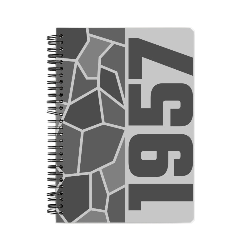 1957 Year Notebook (Melange Grey)
