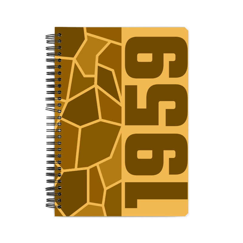 1959 Year Notebook (Golden Yellow)