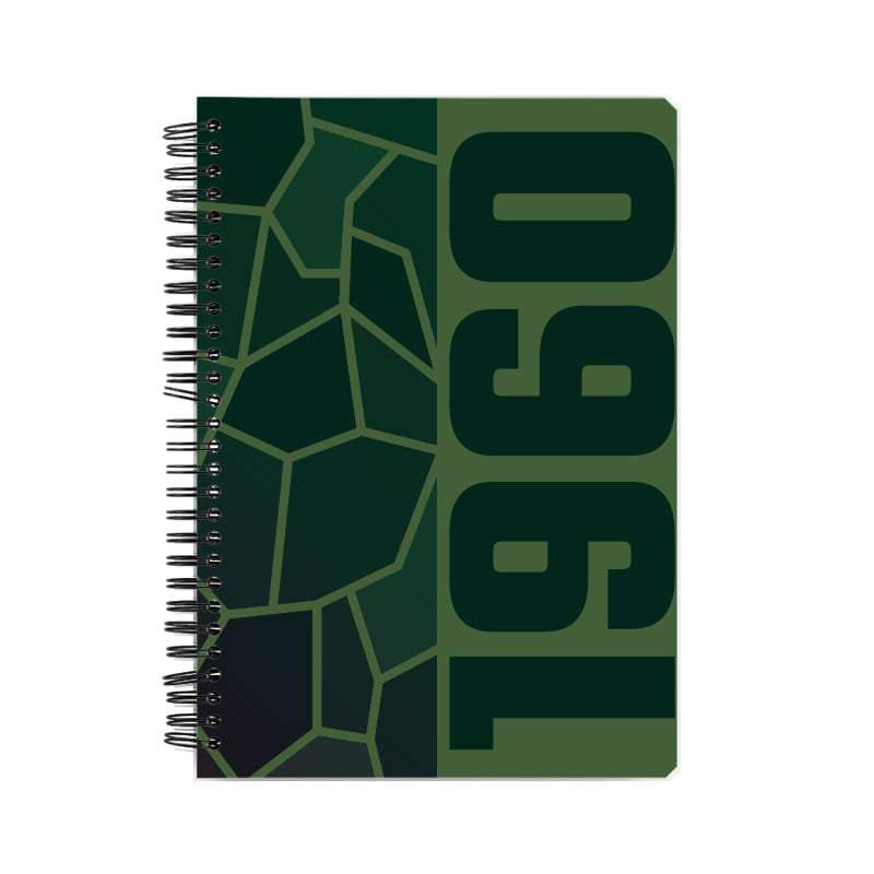 1960 Year Notebook (Olive Green)