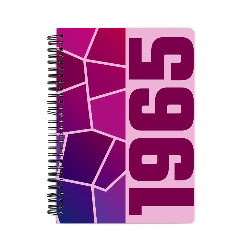 1965 Year Notebook (Light Pink)