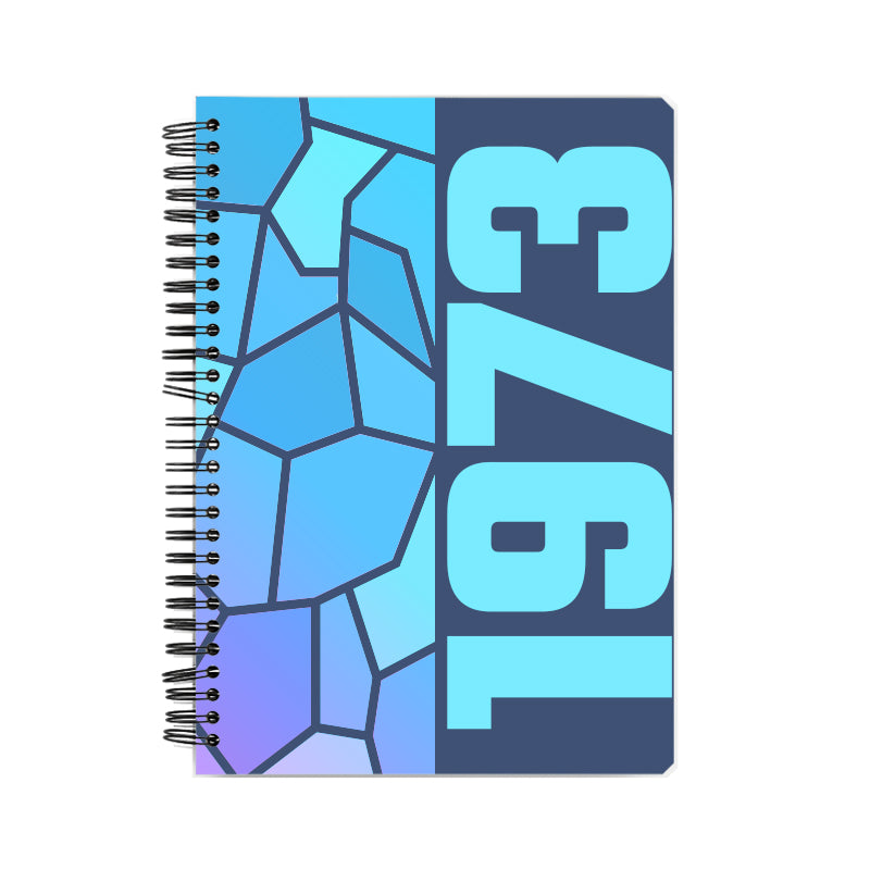 1973 Year Notebook (Navy Blue)