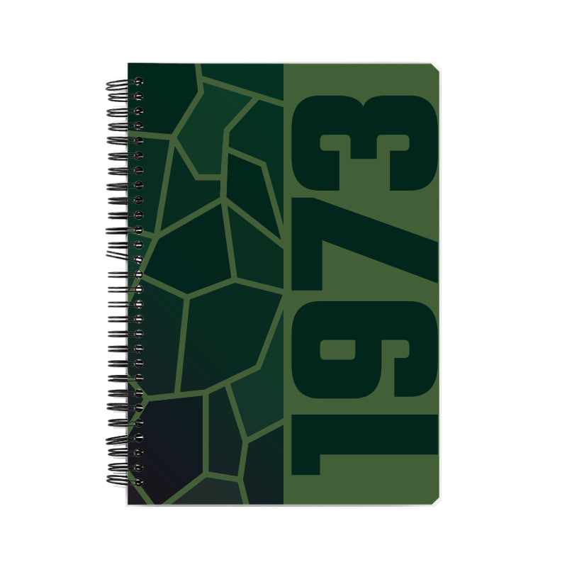 1973 Year Notebook (Olive Green)