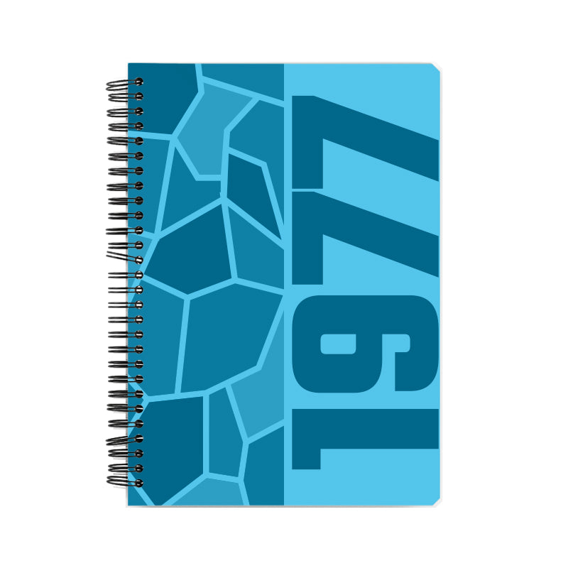 1977 Year Notebook (Sky Blue)