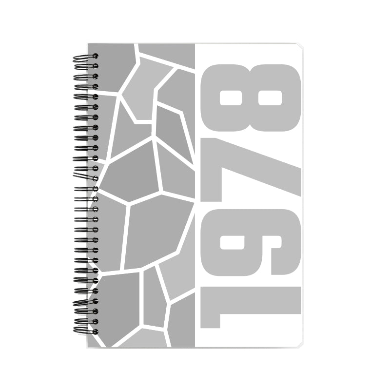1978 Year Notebook (White)