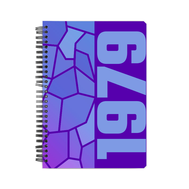 1979 Year Notebook (Purple)