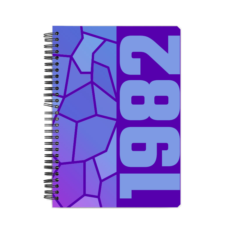 1982 Year Notebook (Purple)