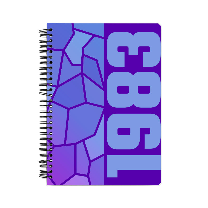 1983 Year Notebook (Purple)