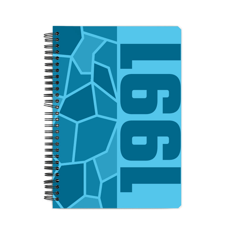 1991 Year Notebook (Sky Blue)