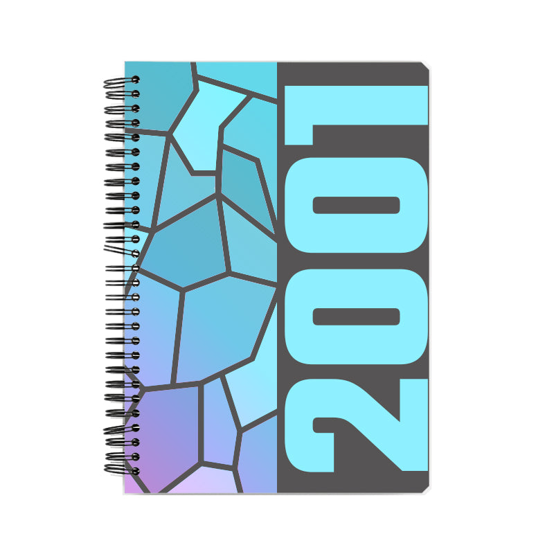 2001 Year Notebook (Charcoal Grey)