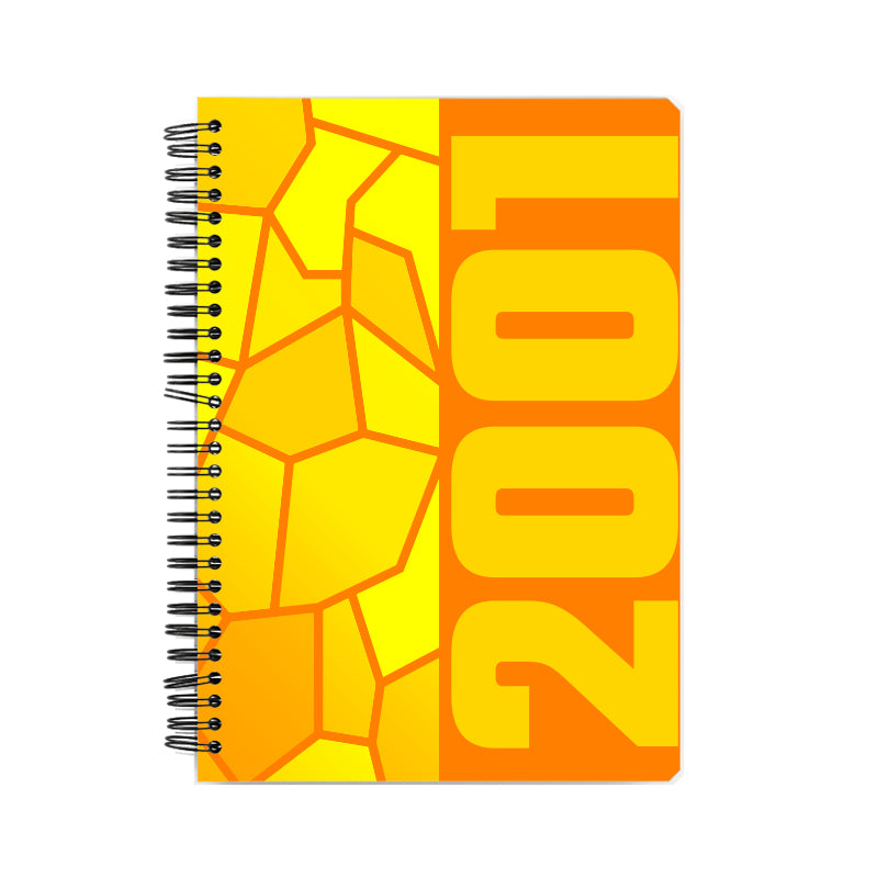 2001 Year Notebook (Orange)