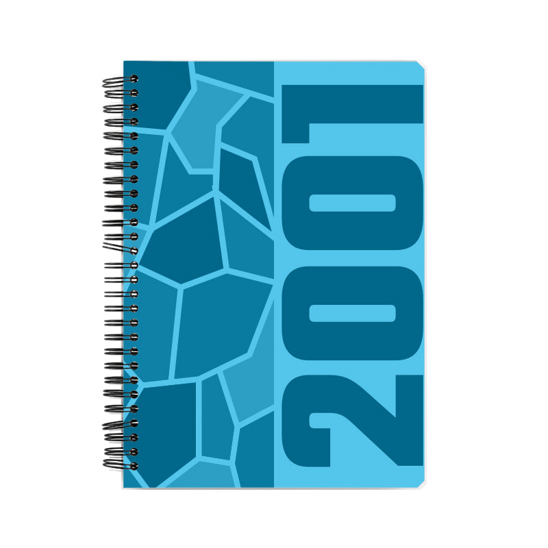 2001 Year Notebook (Sky Blue)