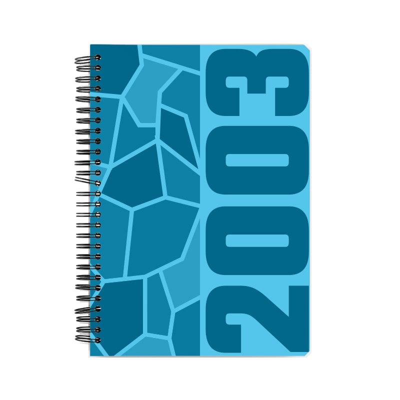 2003 Year Notebook (Sky Blue)