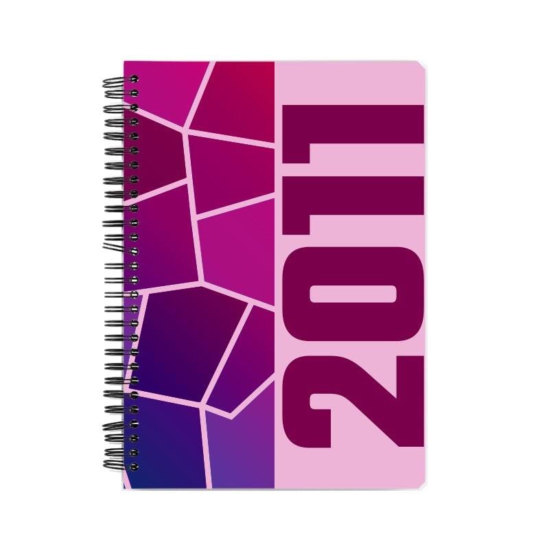2011 Year Notebook (Light Pink)