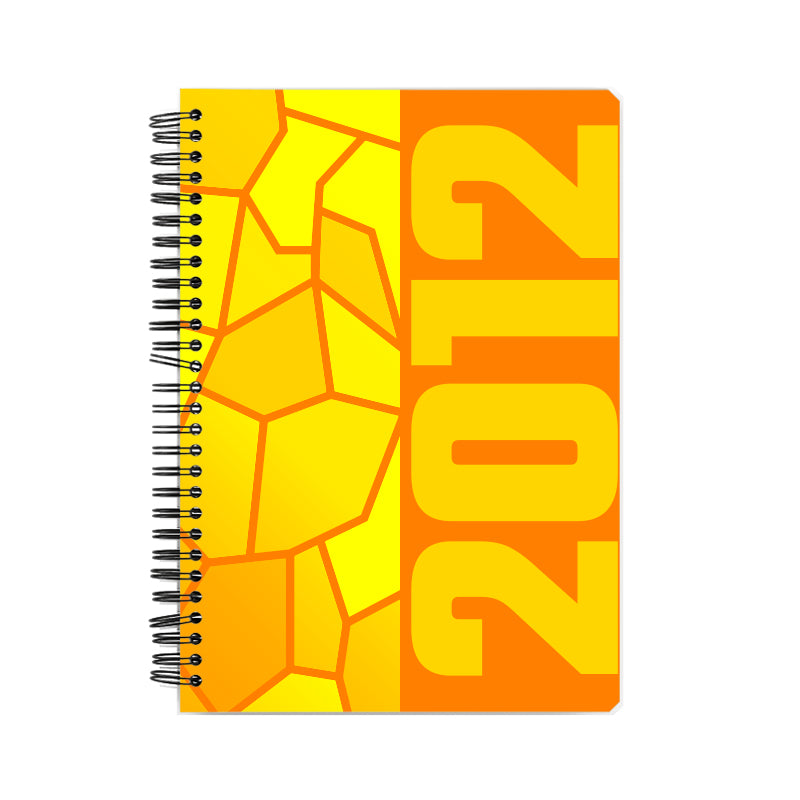 2012 Year Notebook (Orange)