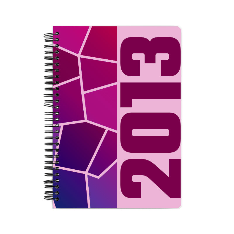 2013 Year Notebook (Light Pink)