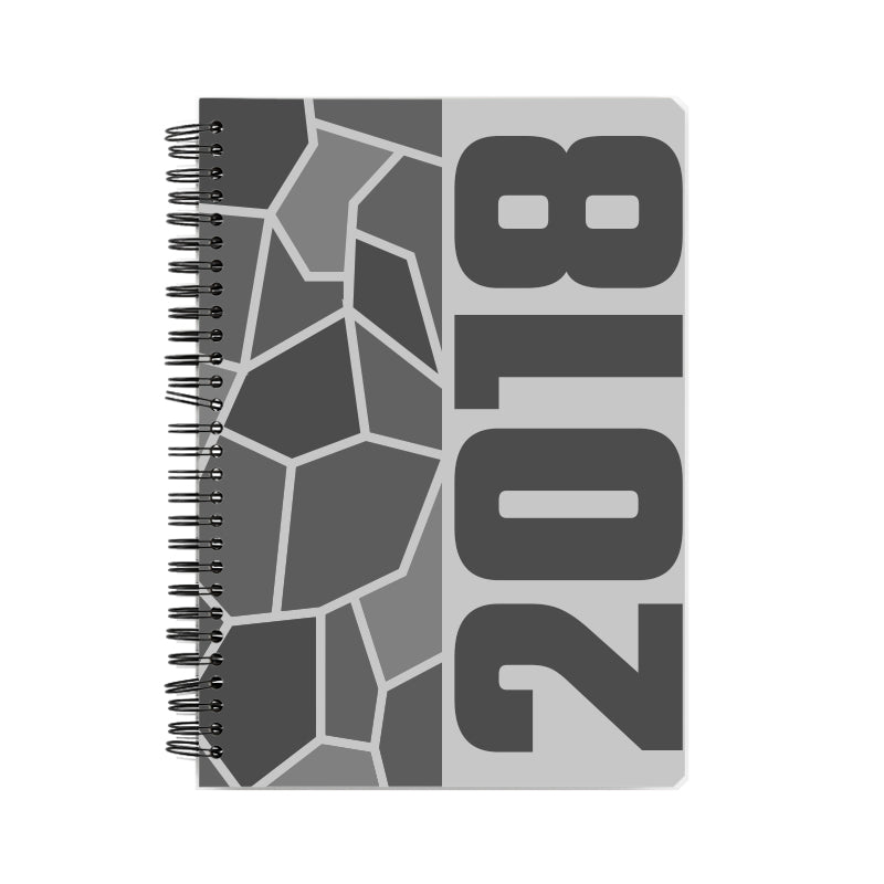 2018 Year Notebook (Melange Grey)