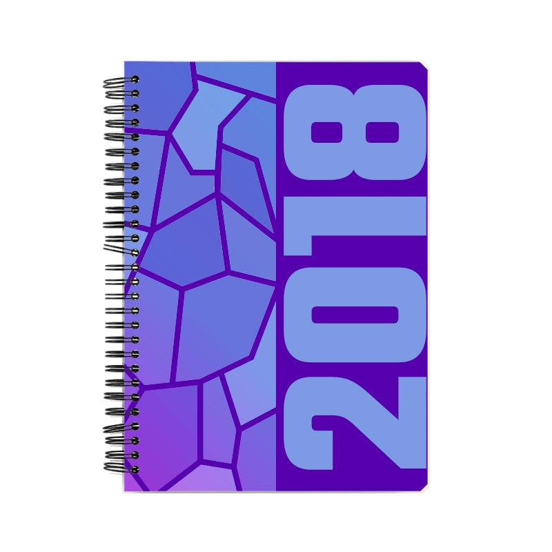2018 Year Notebook (Purple)