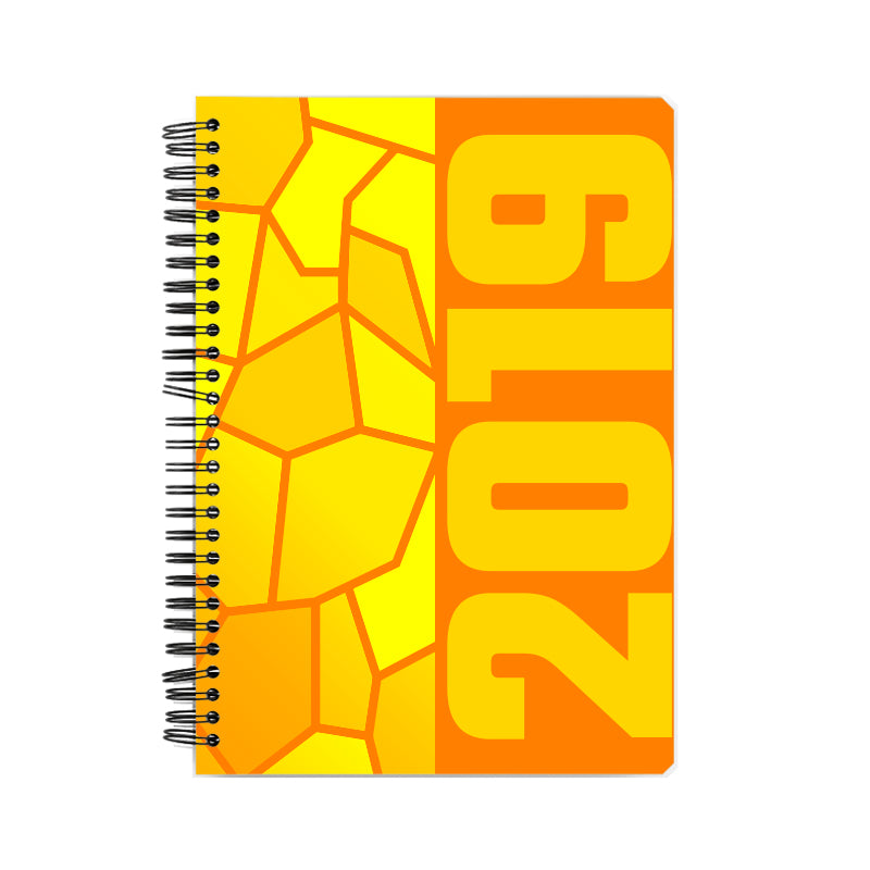 2019 Year Notebook (Orange)