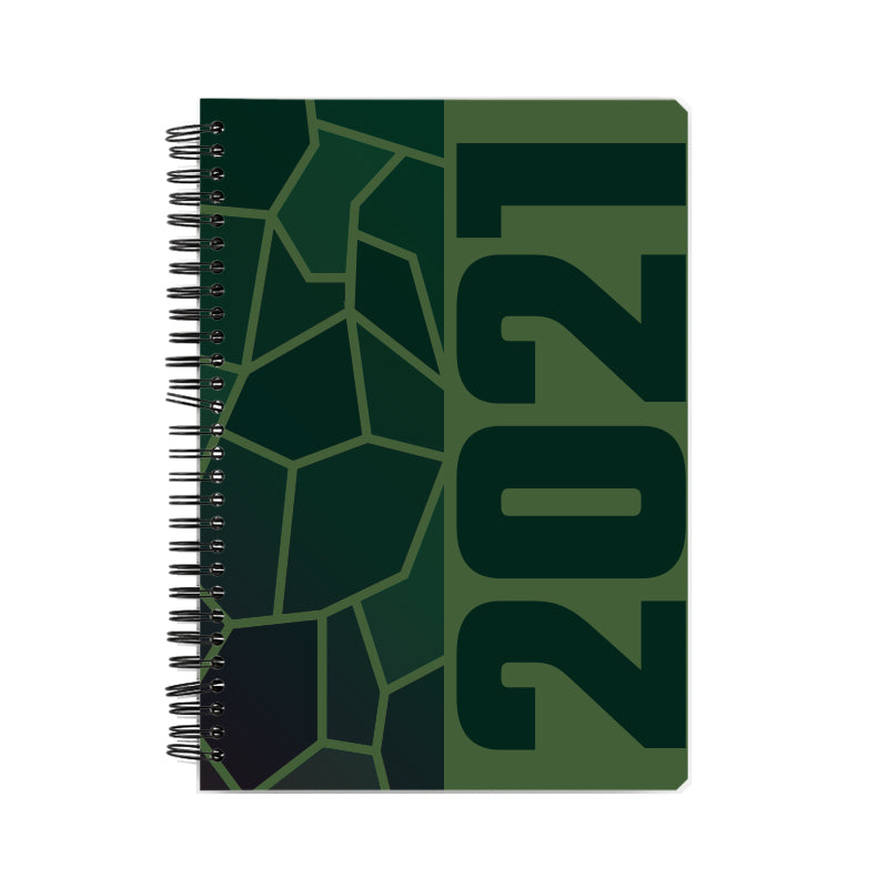 2021 Year Notebook (Olive Green)