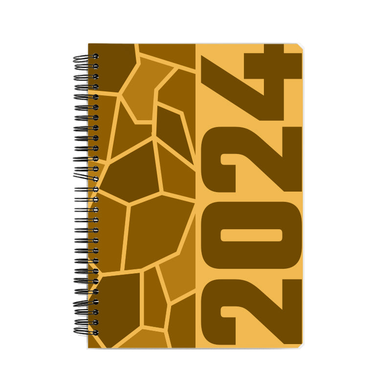 2024 Year Notebook (Golden Yellow)