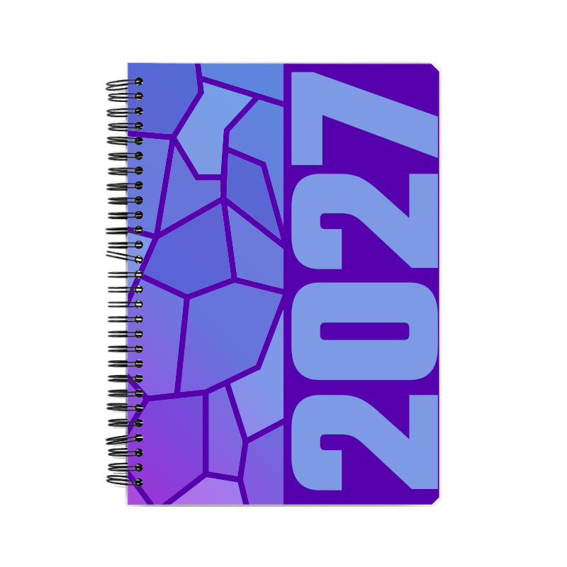 2027 Year Notebook (Purple)