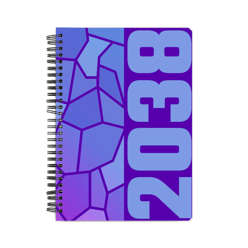 2038 Year Notebook (Purple)