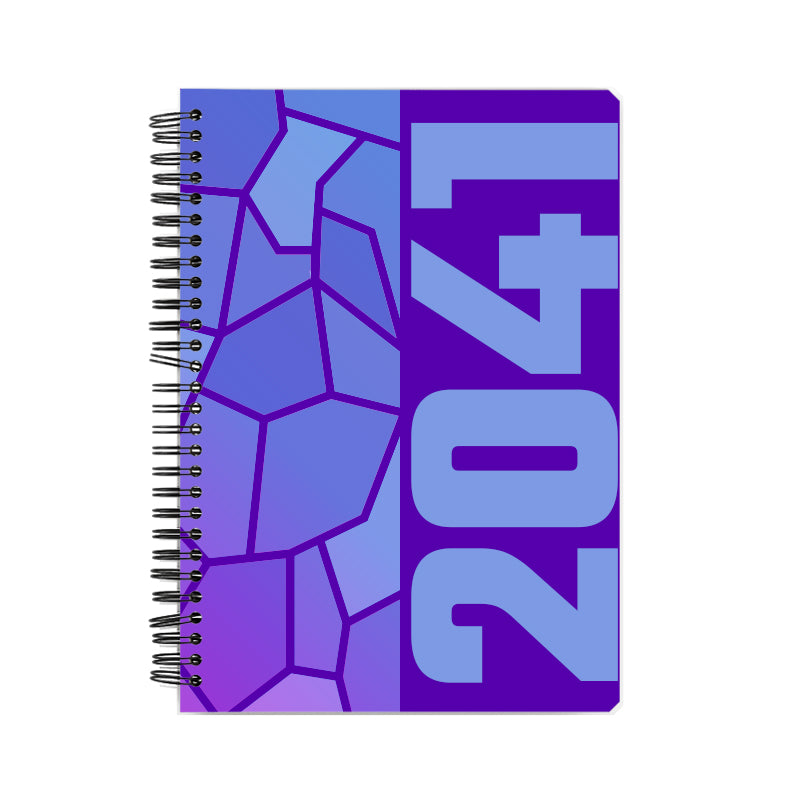2041 Year Notebook (Purple)