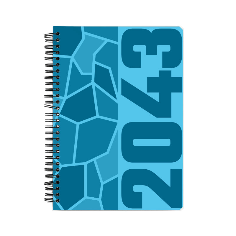 2043 Year Notebook (Sky Blue)