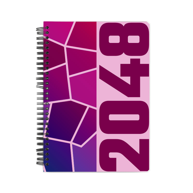 2048 Year Notebook (Light Pink)