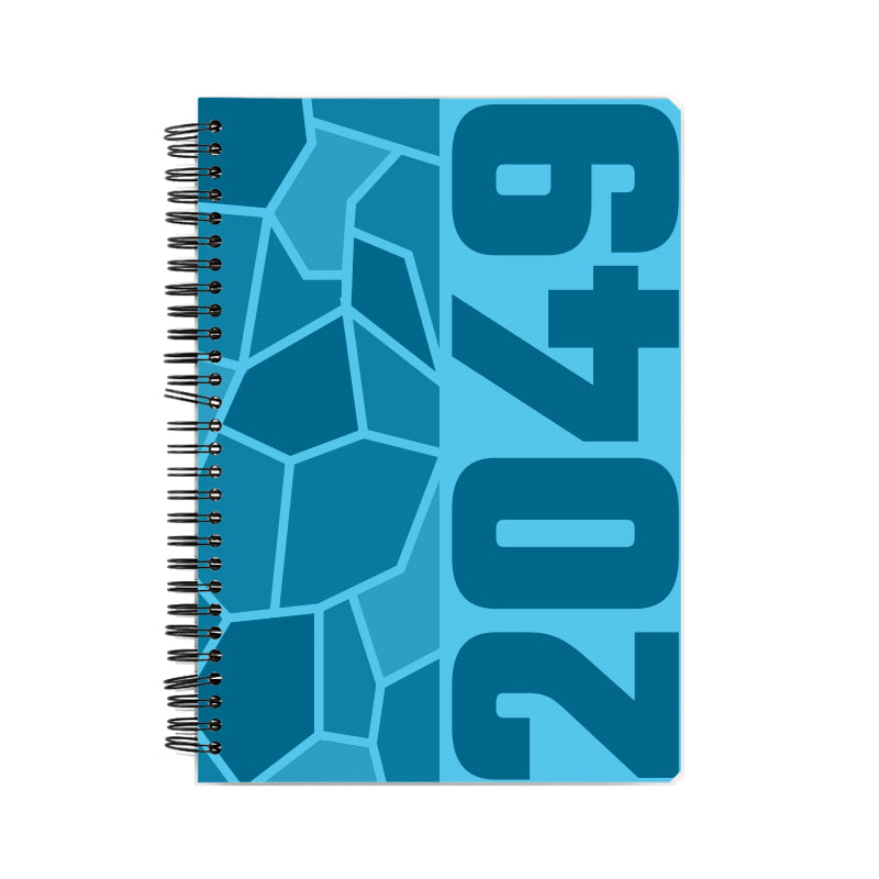 2049 Year Notebook (Sky Blue)