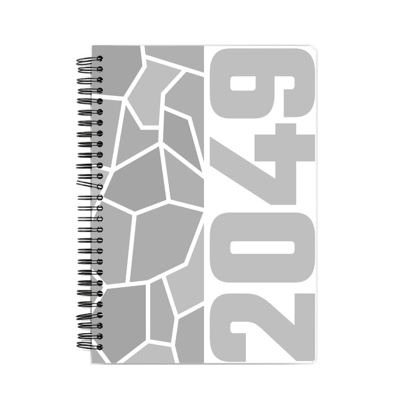2049 Year Notebook (White)