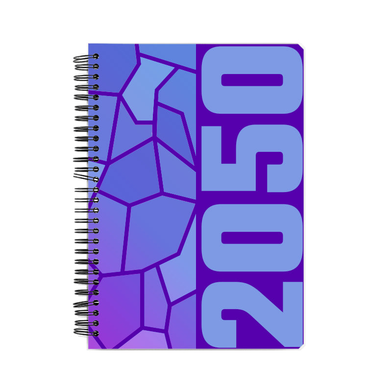 2050 Year Notebook (Purple)
