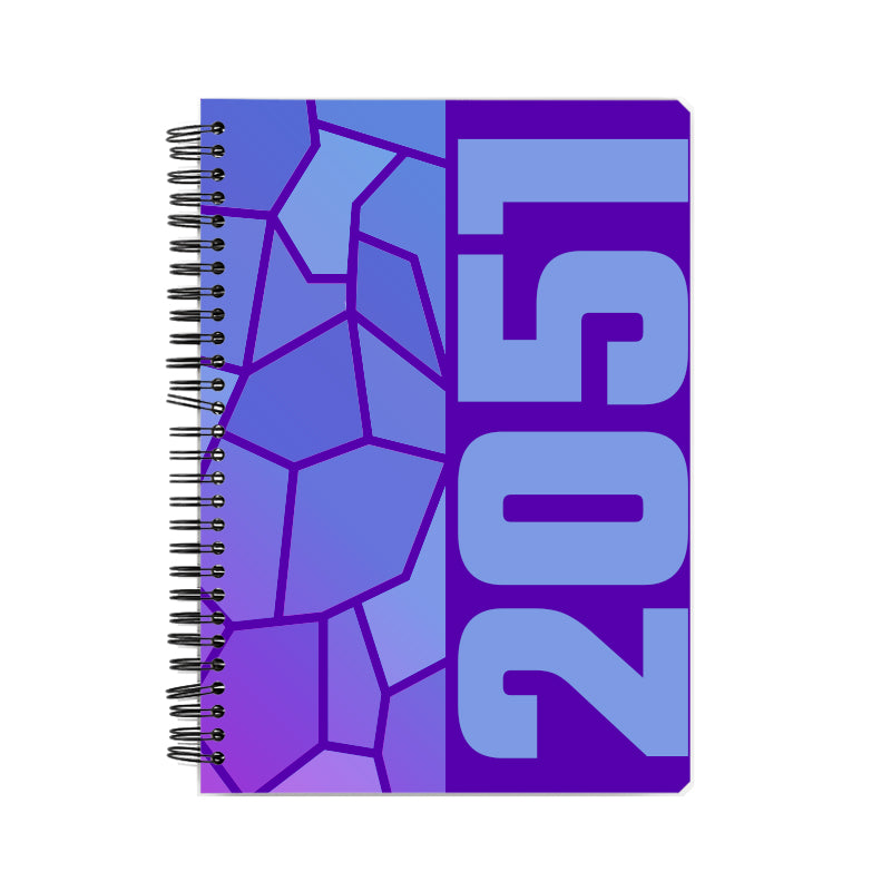 2051 Year Notebook (Purple)