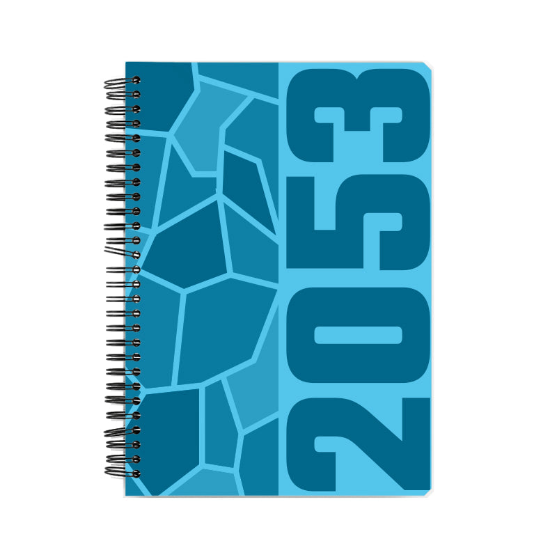 2053 Year Notebook (Sky Blue)