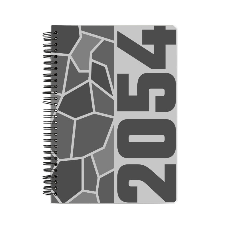 2054 Year Notebook (Melange Grey)
