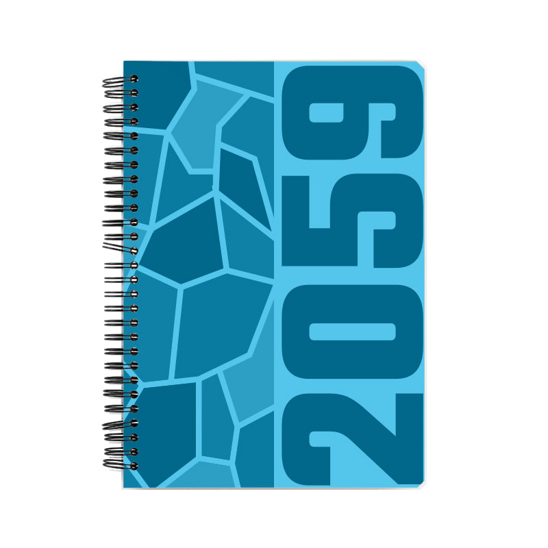 2059 Year Notebook (Sky Blue)