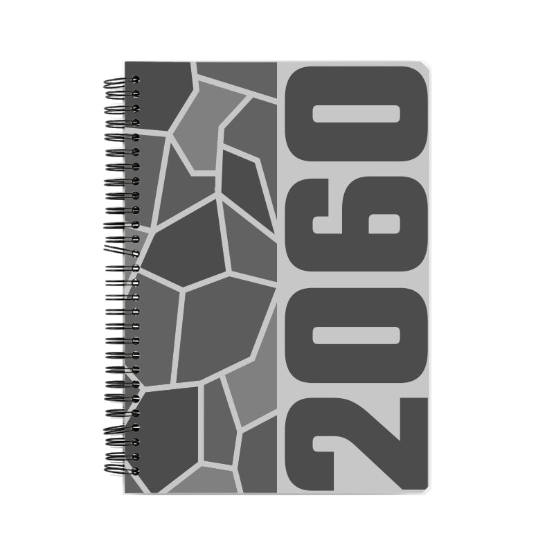 2060 Year Notebook (Melange Grey)
