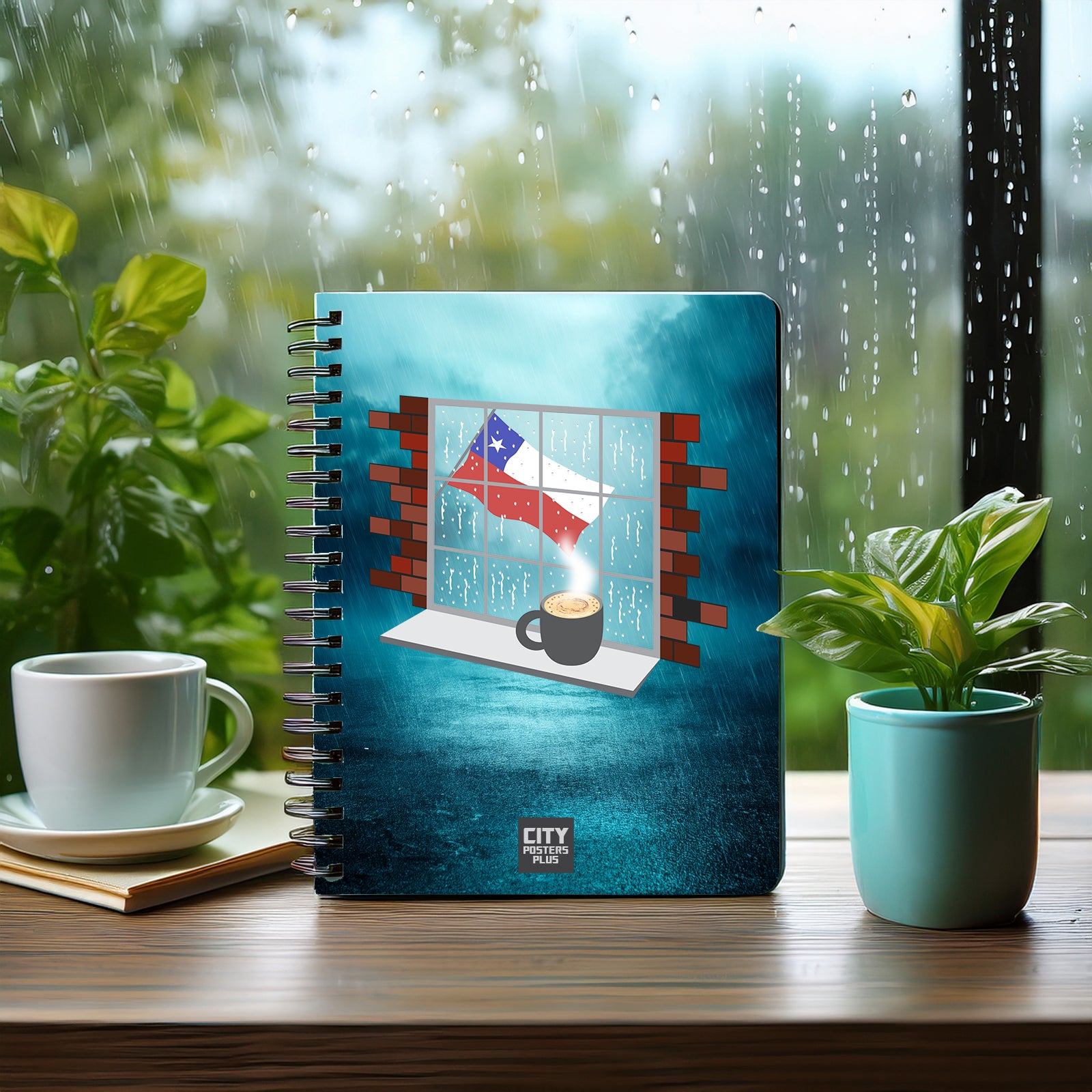 Chile  Coffee Rain Notebook