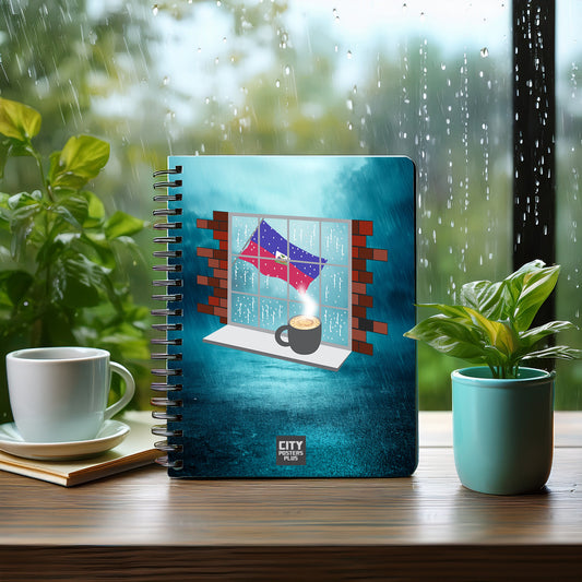 Haiti  Coffee Rain Notebook